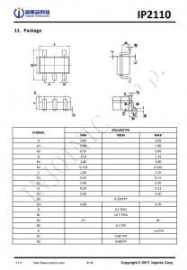 IP2110  USB专用充电端口控制器