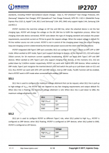 IP2707  USB接口快速充电物理层集成电路