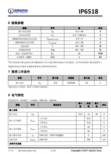 IP6518  最大輸齣 45W，集成 Type-C PD 輸齣和各種快充輸齣協議