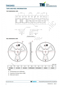 TMI3493  36V 寬輸入範圍 3A 降壓衕步 DC/DC轉換器
