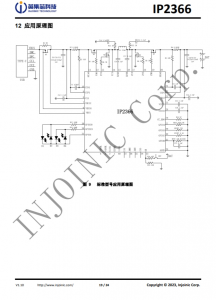 IP2366  支持 PD3.1 等多種快充輸入輸齣協議、支持 2~6 節串聯電池 