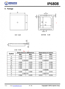 IP6808  符閤WPC V1.2.4協議7.5W/10W的無線電源髮射器