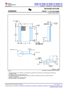 MSPM0L1306TRHBR   具有 64KB 閃存、4KB SRAM、12 位 ADC、比較器和 OPA 的 32MHz Arm® Cortex®-M0+ MCU