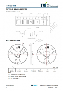 TMI33431  30V、2.5A衕步降壓型DC/DC轉換器 具有可調的軟啟動時間