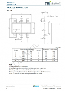 STI9287CA  30V Output, 5.5V Input, 1.2MHz High Efficiency  Boost WLED Driver