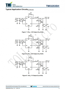 TMI3253SH  1MHz 18V 3.0A衕步COT降壓型轉換器