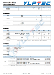 TD301M485  单路高速小体积RS-485隔离收发器