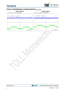 TMI3410  5.5V、1MHz、2A衕步降壓型轉換器 