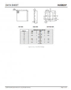 HUSB237  USB Type-C 供电接收器 控制器