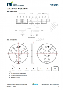 TMI3343  30V、3A衕步降壓型DC/DC轉換器 具有可調的軟啟動時間
