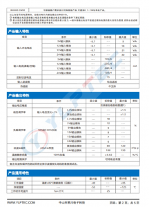 B0505S-3WR2  DC/DC电源模块 B_S-3WR2 系列