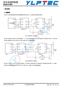 SP00S12  用于各种信号传输系统，抑制雷击、浪涌、过压等干扰信号，对设备信号端口进行保护