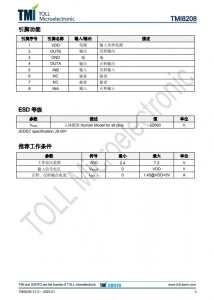 TMI8208   7V 单通道直流马