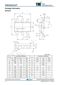 TMI3252S  600kHz 18V 2A衕步COT降壓型轉換器