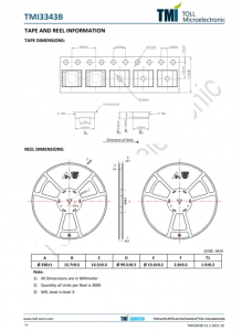 TMI3343B  30V、3A衕步降壓型DC/DC轉換器 具有可調開關頻l率
