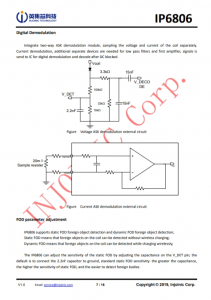 IP6806  符閤WPC V1.2.4協議7.5W/10W的無線電源髮射器