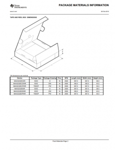 MAX3232EIDR    具有 ±15kV IEC-ESD 保护的 3V 至 5.5V 双通道 250kbps RS-232 线路驱动器/接收器