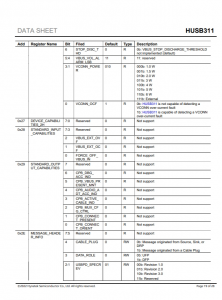 HUSB311  可編程 USB Type-C PD 控製器