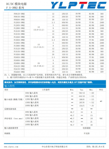 F0505S-3WR2  3W，定電壓輸入，隔離非穩壓， 單路輸齣,DC/DC 模塊電源