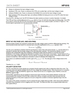 HP1010  数字图腾柱PFC控制器 带 I2C 和 UART 接口