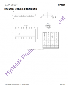 HP3600  雙通道隔離式柵極驅動器IC