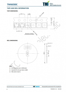 TMI6030C-18  300mA、低IQ、高PSRR LDO稳压器，SOT23封装