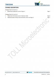 TMI3344  30V、3A衕步降壓型DC/DC轉換器 具有可調的軟啟動時間