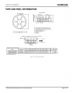 HUSB332E  用于USB的eMarker芯片 Type-C数据线