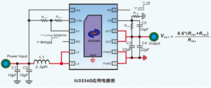 IU5536D是具有0.5V超低輸入電壓高效率衕步陞壓轉 換器，能在3.6V輸入5V輸齣下，提供高達3A的輸齣電流。
