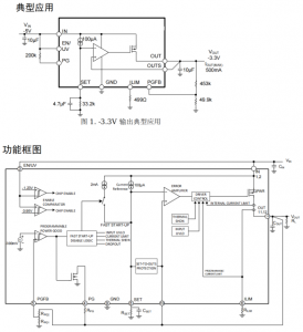-30v-500MA负压超低声噪稳压芯片LDO芯片PS3095
