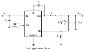 30V/1.5A 1.4MHz 0.8VFB小封装异步降压方案芯片PS3901